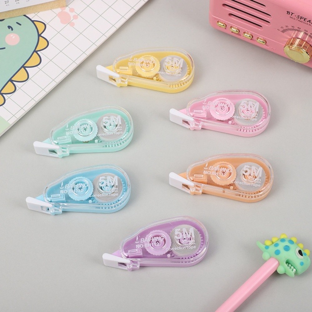 Correction Tape Roller - 6 ชิ้น/เซ็ตถุง Macaron Correction เทป Kawaii