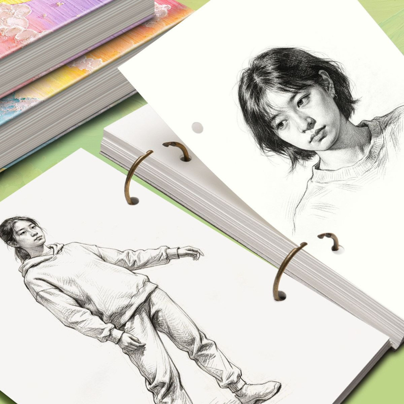 สมุดสเก็ตช์ A5 แบบเติมไส้ 60 แ - Art Sketchbook Ring บทวิจารณ์และราคา