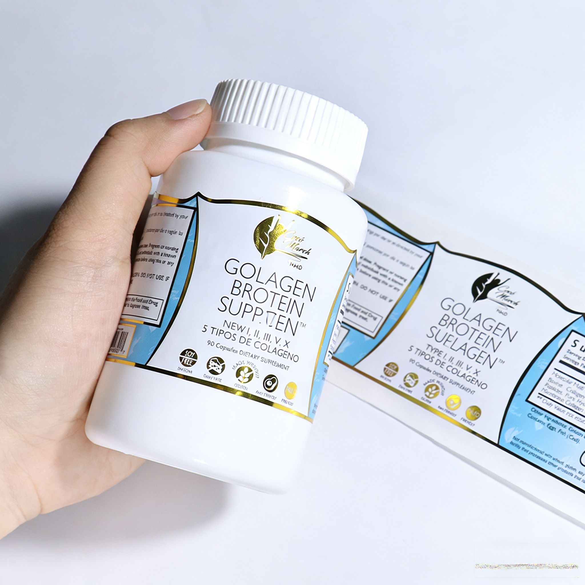 สติกเกอร์บาร์โค้ดสำหรับร้านขาย - Sticker Label Roll บทวิจารณ์และราคา