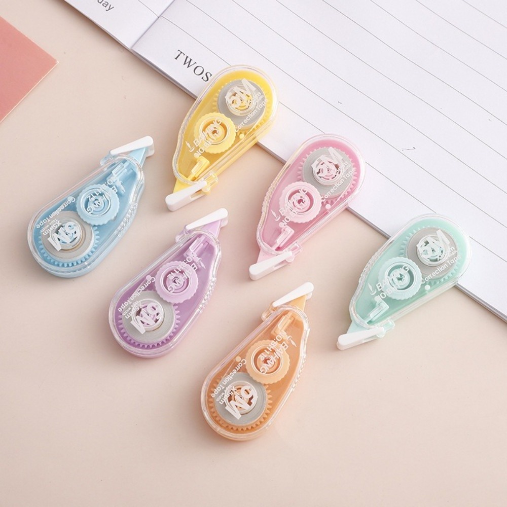 6 ชิ้น/เซ็ตถุง Macaron Correct - Correction Tape Roller บทวิจารณ์และราคา