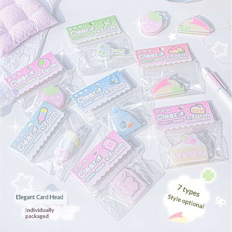 คลิปหนีบกระดาษอะคริลิคใส RosyP - Binder Clip Assorted บทวิจารณ์และราคา