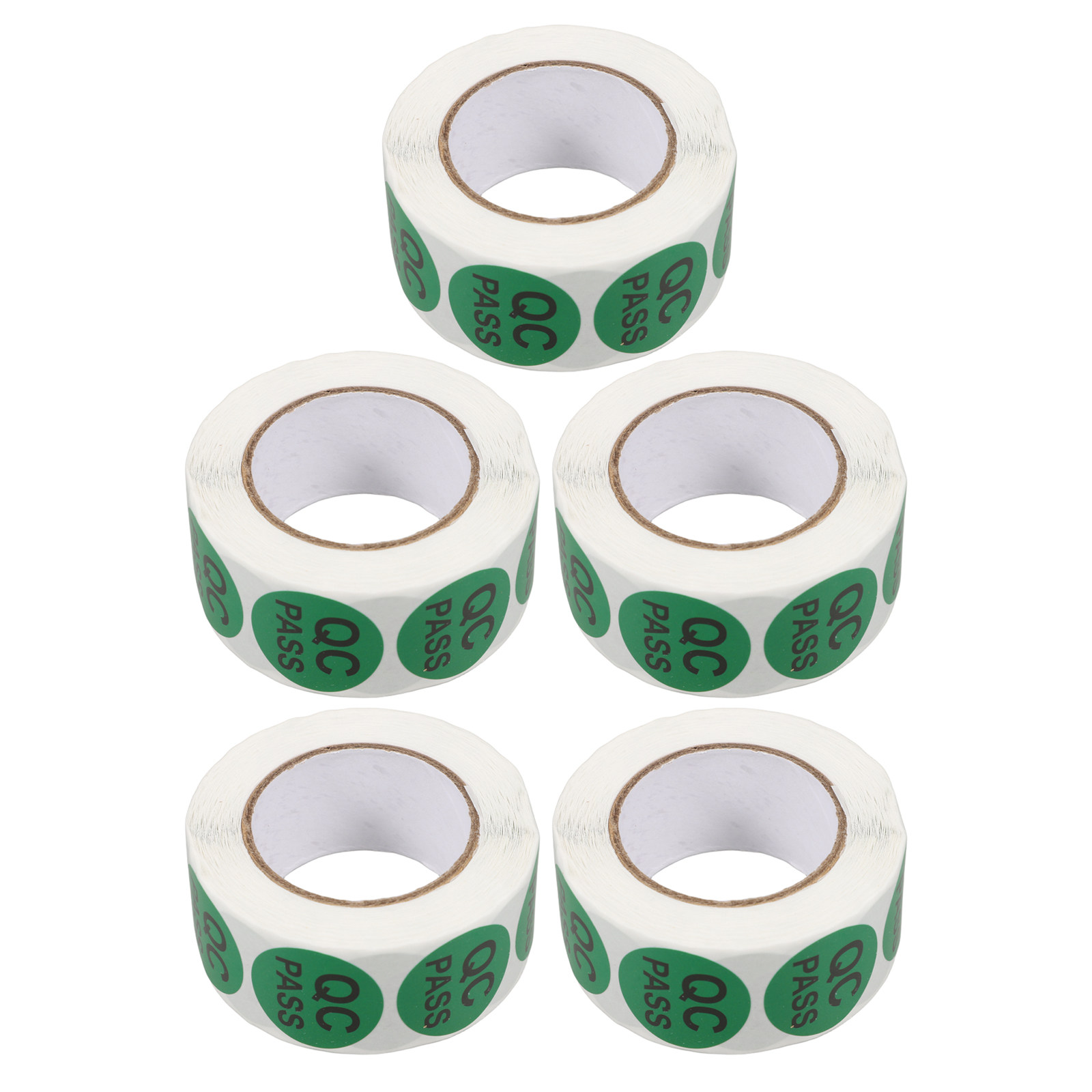 สติกเกอร์ควบคุมคุณภาพ 5 ม้วน ฉ - Sticker Label Roll บทวิจารณ์และราคา