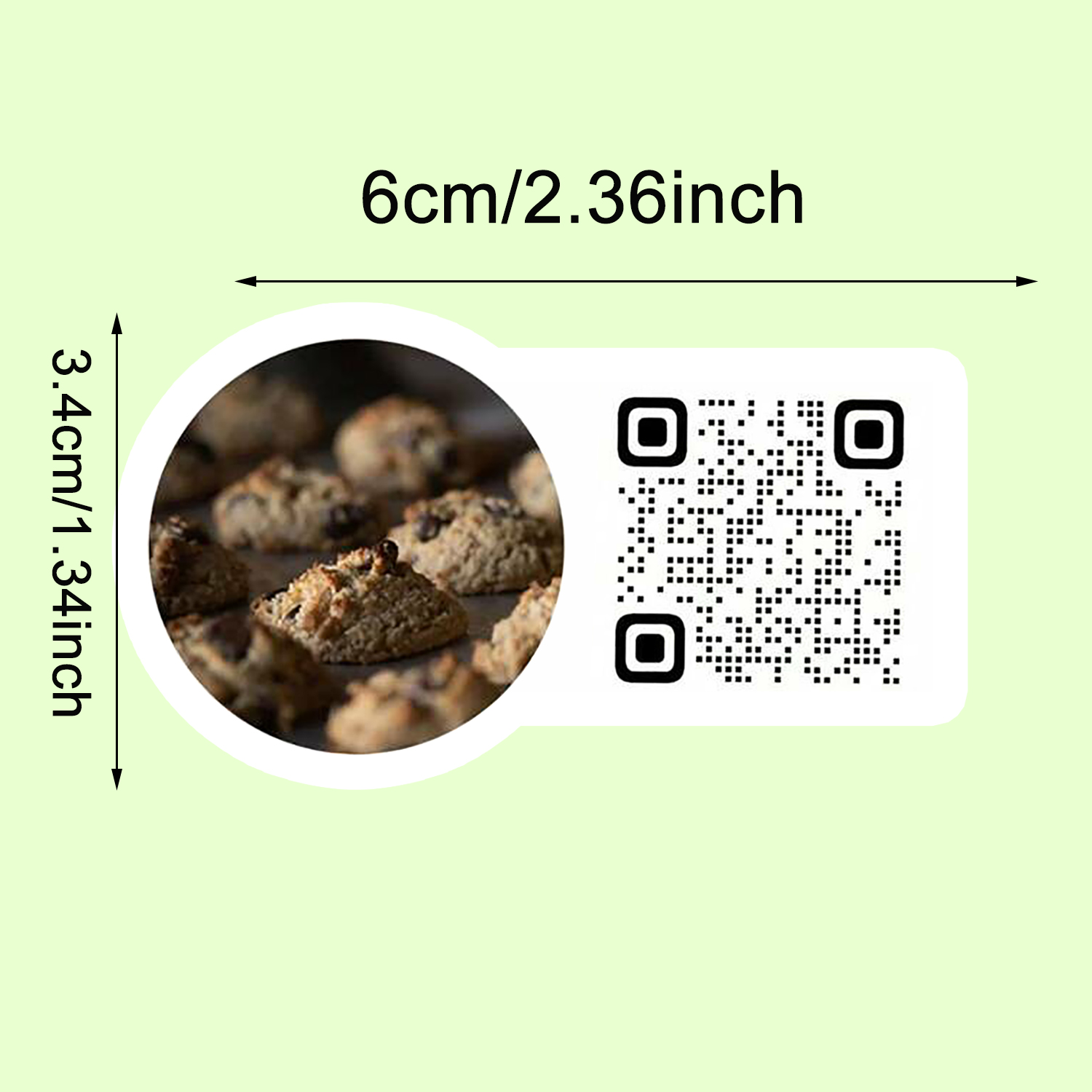 สติกเกอร์ QR Code แบบปรับแต่งไ - Sticker Label Roll บทวิจารณ์และราคา