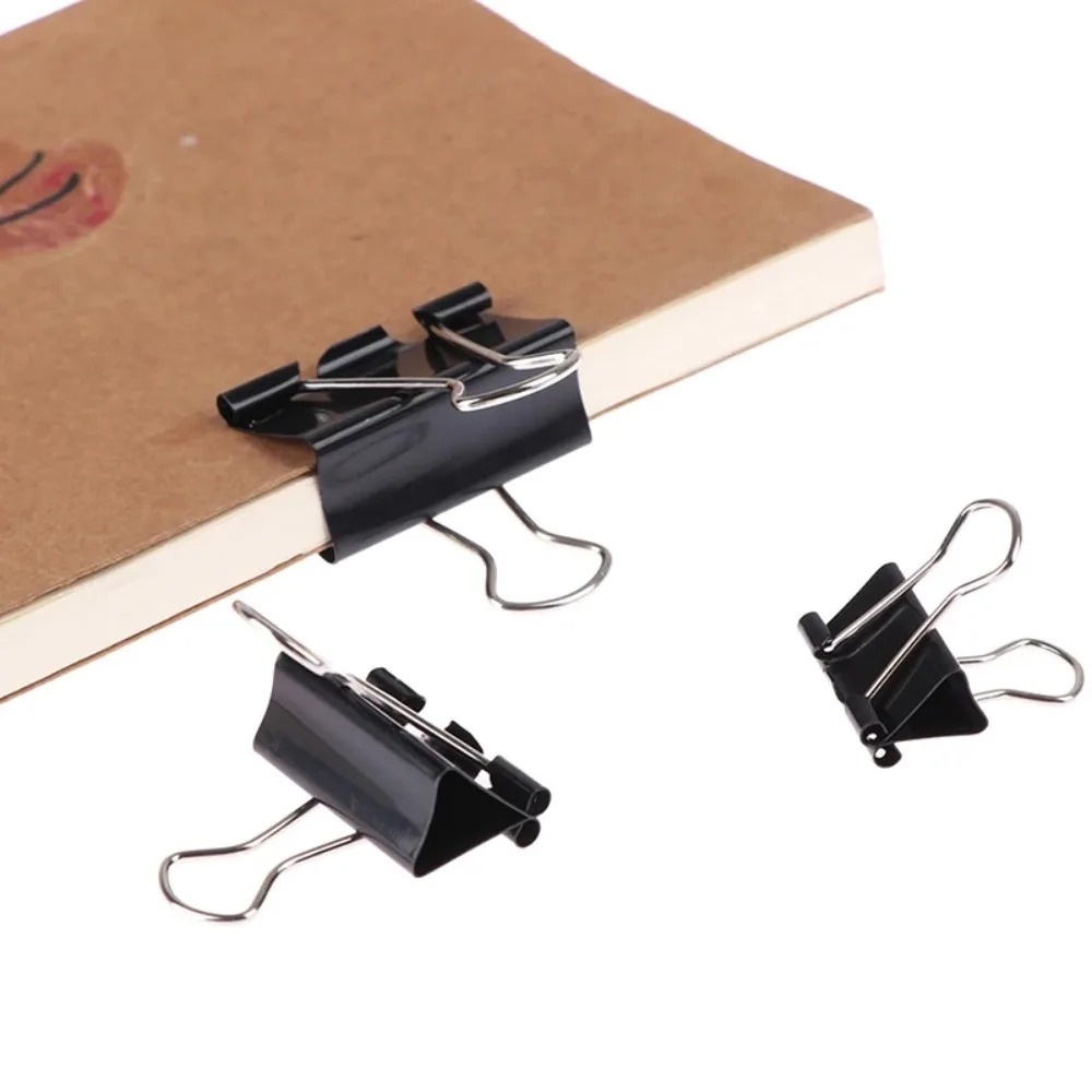 คลิปหนีบกระดาษโลหะแบบพับได้ 10 - Binder Clip Assorted บทวิจารณ์และราคา