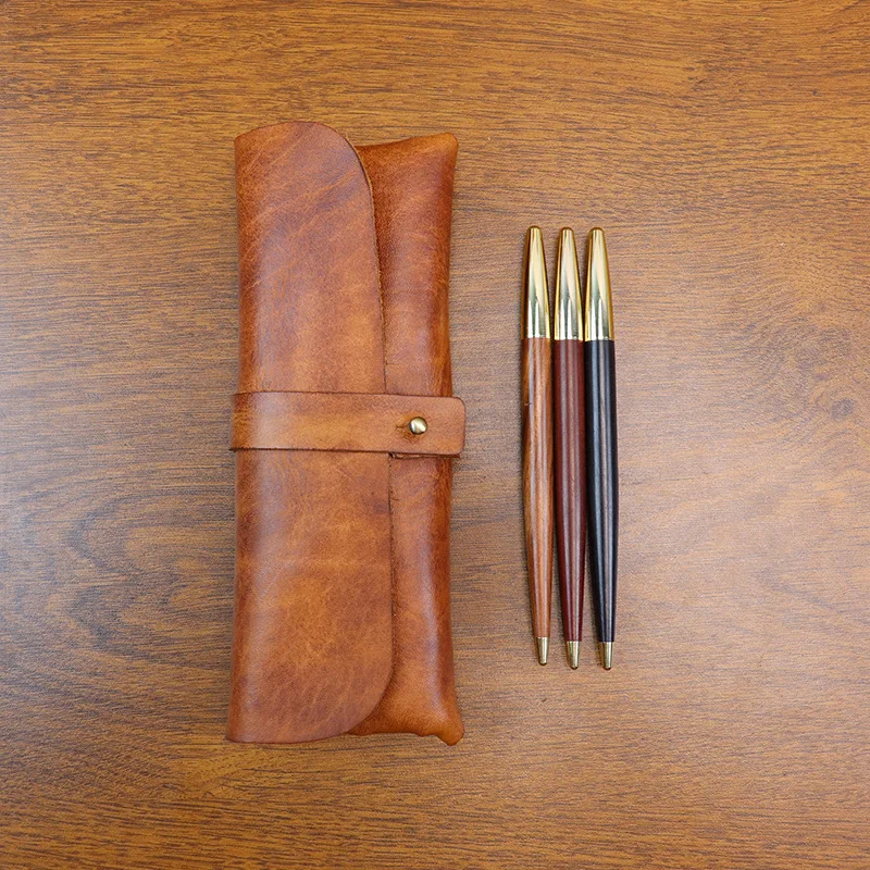 กระเป๋าใส่ดินสอหนังฟอกสีสไตล์เ - Tan Stationery & Office Supply บทวิจารณ์และราคา