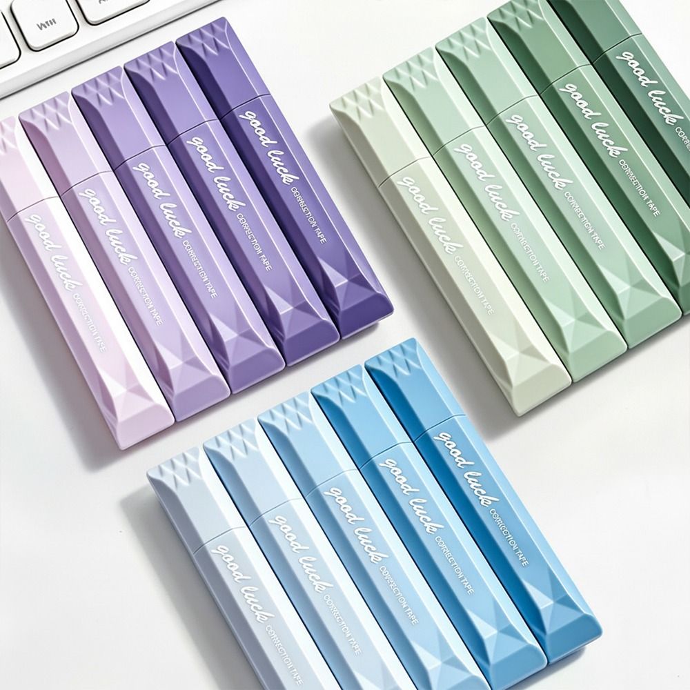 5 ชิ้น/ชุด เทปลบคำผิดสีไล่ระดั - Correction Tape Roller บทวิจารณ์และราคา