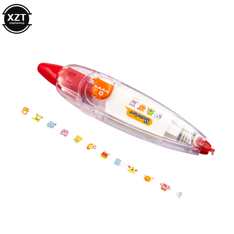 เด็ก Kawaii สัตว์กดประเภทการ์ต - Correction Tape Roller บทวิจารณ์และราคา