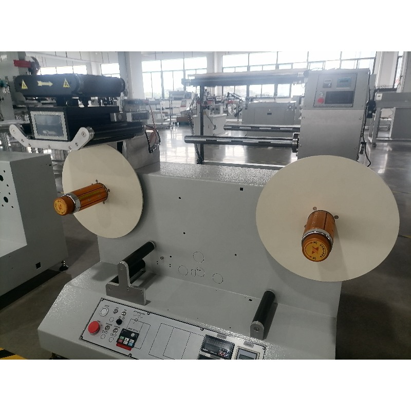 เครื่องม้วนกลับอัตโนมัติความแม - Sticker Label Roll บทวิจารณ์และราคา