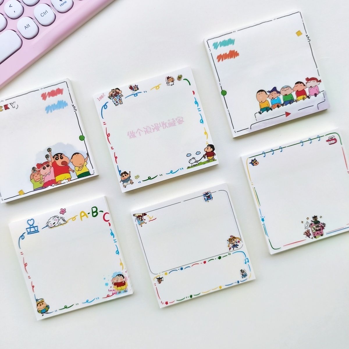 การ์ตูนเครยอนชินจัง กระดาษโน้ต - Stationery Supplier บทวิจารณ์และราคา