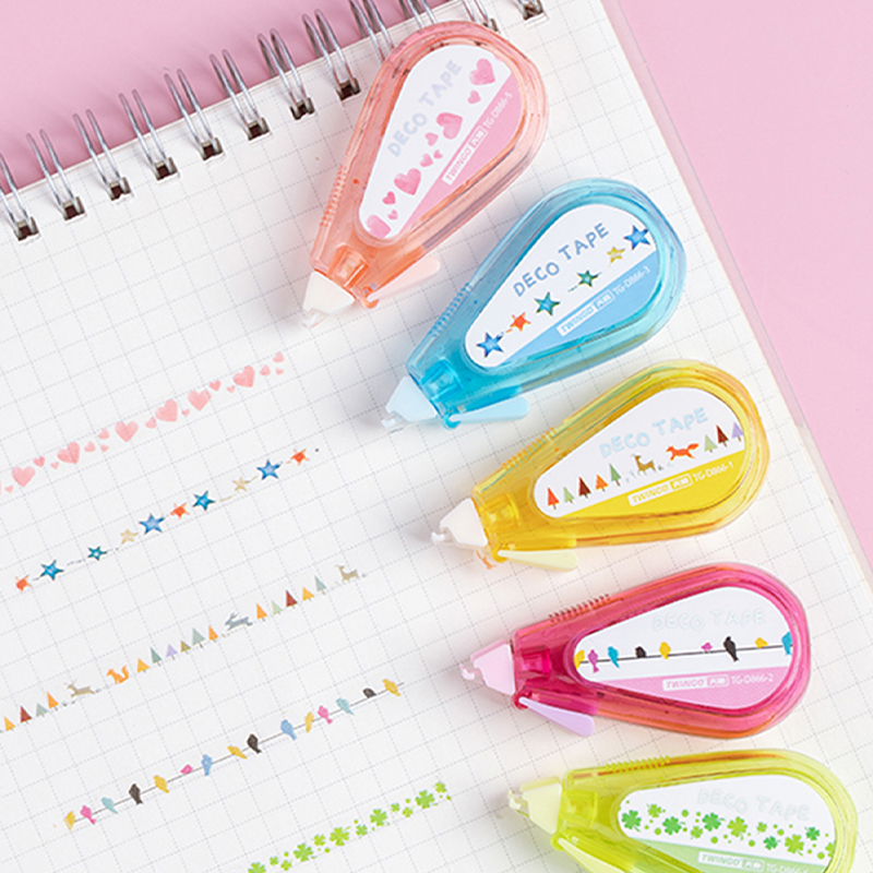 1 PC Kawaii 5mm * 5 M มินิแบบพ - Correction Tape Roller บทวิจารณ์และราคา